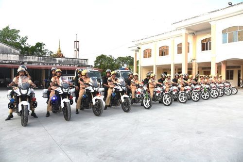 Cà Mau: Cảnh sát giao thông ra quân bảo đảm ATGT 24/24 cho dịp Tết Nguyên đán 2024