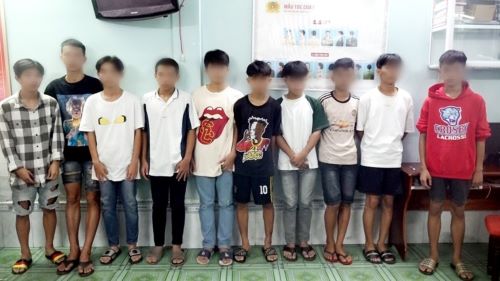 Kịp thời ngăn chặn vụ hỗn chiến giữa 2 nhóm thanh thiếu niên ở An Giang